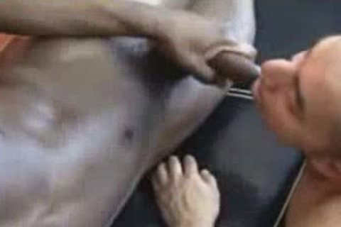 2 dark penises And 1 butthole