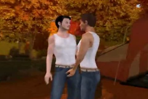 3D Cartoon Hunk Getting plowed Hard whilst