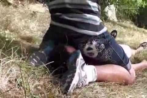 Yng boy Worships His master