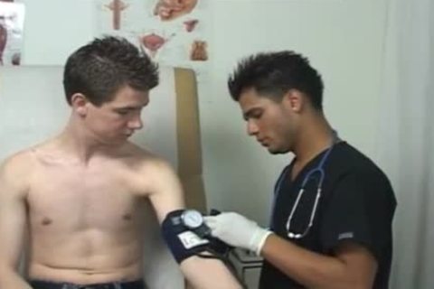 Doctor Jerks Off Patient's long ramrod