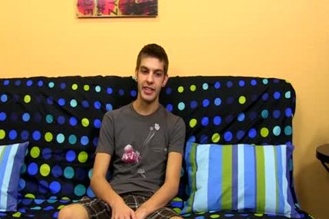 wild brunette Max Morgan Interview Then Jerking Session - BoyFriendTVcom