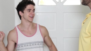 The Sitter - Dylan Knight, Will Braun ass hammer