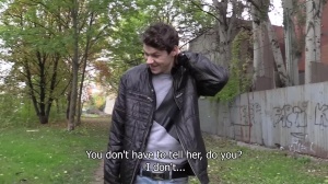 Shy brunette boy got drilled for specie