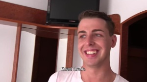 lusty bicurious Czech boy pokes for money