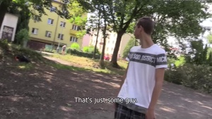 boyz banging hard with stranger in the forest