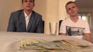 Two boyz in debts sold their butts to the stranger