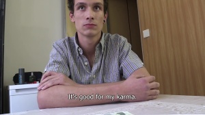 Czech twink stretched and plowed hard