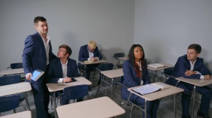 Projecting shlong - Johnny Rapid & Grant Ryan ass dril