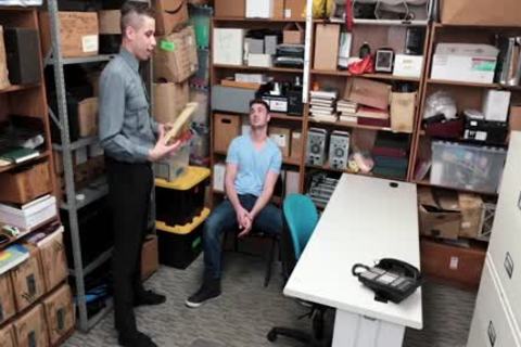 filthy Security Guard Unlawfully ploughs A Perps dirty butthole