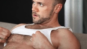 Drill My Hole: Athletic Blaze Austin bareback blowjob cum