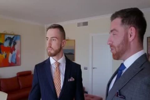 gay Suit suck job job And butthole