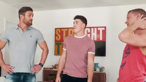 HotHouse.com: Dirty Ryan Rose threeway sex scene