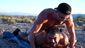 FalconStudios.com: Ryan Rose alongside Draven Navarro outdoors
