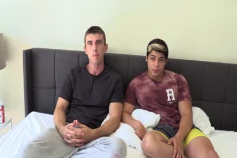 Alpha Male Bryce Goes tractable For Channing's large rod