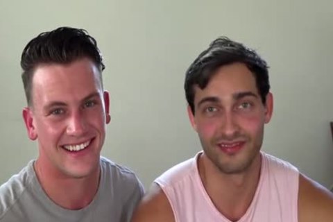 Italian Computer Nerd Has His First homo Sex. loves IT!