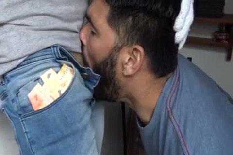 Tattooed Latin receives supplementary specie To Ride Stranger's penis