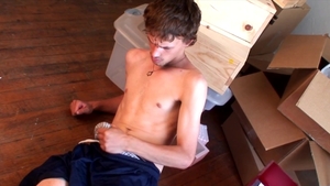 PitsAndPubes - Hairy twink Logan Hughes desires fucking hard