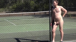 AndysAussieBoys - Australian Nick bouncing on a dick outdoors