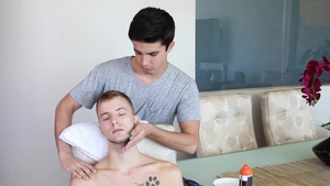 GayRoom - Mike Chambers as well as shaved Calvin Cuffs fucking