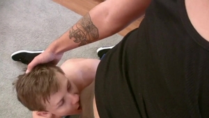 DirtyBoyVideo - Tattooed blond haired Jay loves rough nailing