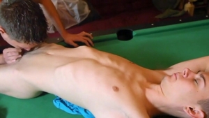 DirtyBoyVideo: Twink boy Seth first time edging on the table