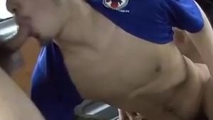 Japanese Soccer teen In Two Acts