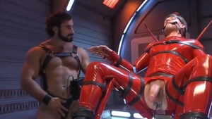 Latex Catsuit Superhero Captured And poked