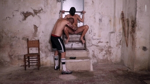 Cum Drained from Young Ellis' Hard Cock