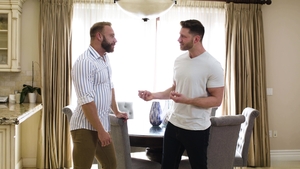 Watch You Cheat: Cut Hunk Takes His Turn in Doggy Style