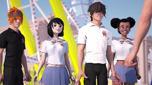 Hentai Sex School: Deepthroat Delights For Boys To Share