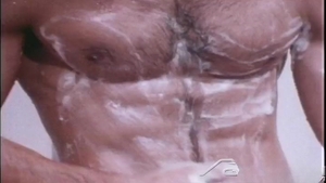 Falcon Studios: In the Wet Stall, Fisk's Cock Explodes