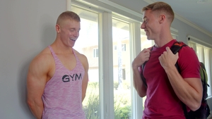 Next Door Taboo: Brawny Blokes Bouncing Between Big Dicks