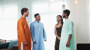 Men: Saffron Smothered, Suits Soiled