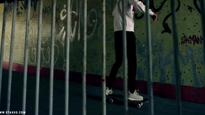 Screamin' Studs on Skateboards