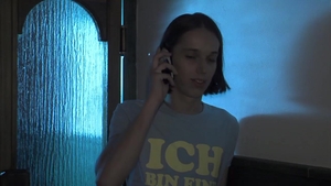Peeping Pup Joins the Phone Jerk