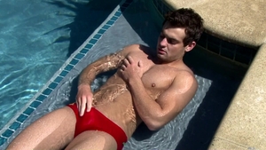 Next Door Male: Beneath the Bright Red Shorts