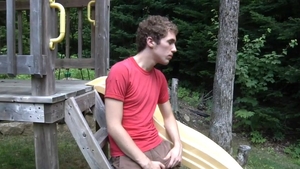 Next Door Twink: Exploding Euphoria: Isaac Novac's Solo Ride