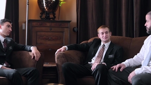 Missionary Boys: Elder Moans as He Gets Ass Eaten
