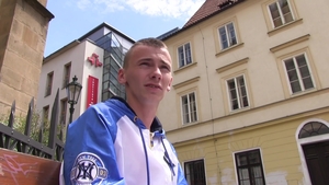 Czech Hunter: Shy Banker Takes His First BJ Money at Embassy
