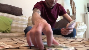 Debt Dandy: Cute, Tattooed Guy's Apartment Seduction