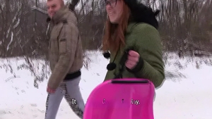 Czech Hunter: Sledding down the slopes of lust