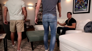Next Door Raw: Dark-haired Boys Enjoying Bareback Sex