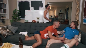 Sports Fans Switch from Touchdowns to Cocksucks