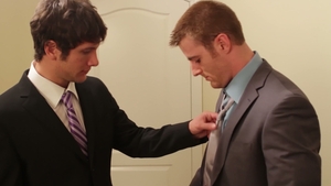 Men: Two Men: One Curious, Other Shocked