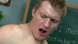 Men: Innocent Twink Swallows Big Load